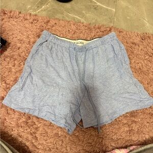 Victoria's Secret Light Blue Athletic Lounge Shorts